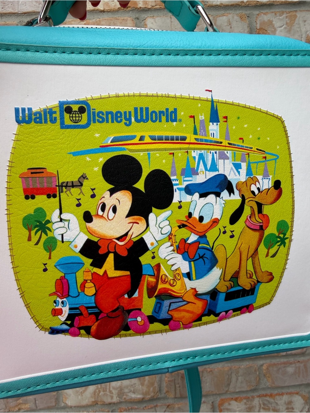 Loungefly Walt Disney World Crossbody Bag - Picture 4 of 9